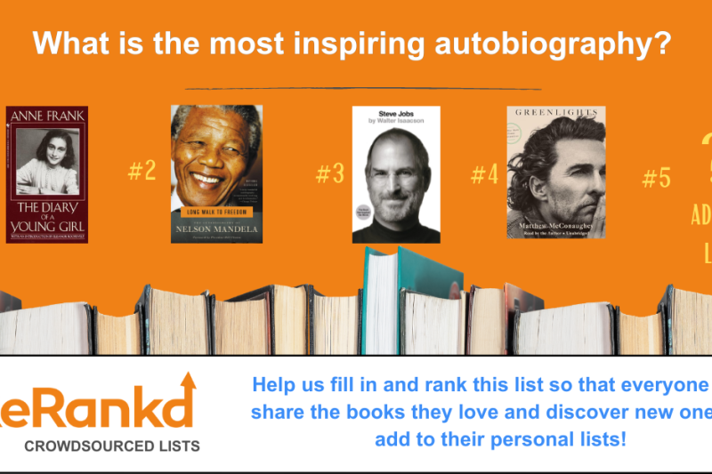 Best autobiography books of all time